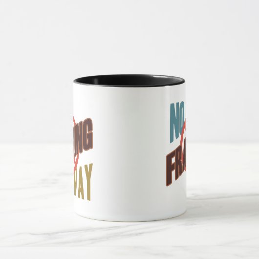 Kein Fracking Tasse (Zentrum)