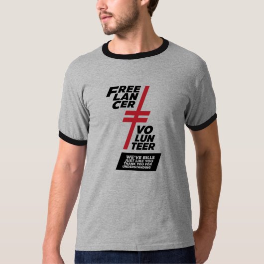 Kein Freiwilliger T-Shirt (Vorderseite)