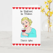 Kein Freund | Kein Problem Karte (Gelbe Blume)