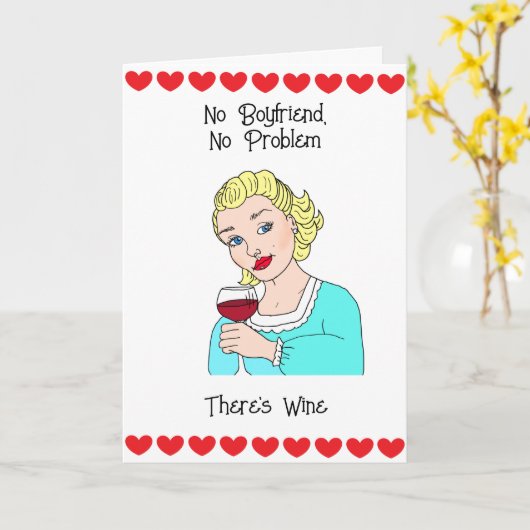 Kein Freund | Kein Problem Karte (Gelbe Blume)