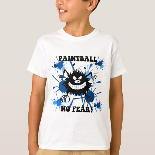 Kein Furcht Paintball T-Shirt (Vorderseite)