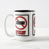 Kein Fußball-Spiel im Gange Kaffeepause Tasse (Links)
