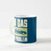 Kein Gas kein Problem - Eigentümer eines Elektroau Kaffeetasse (Vorderseite Links)