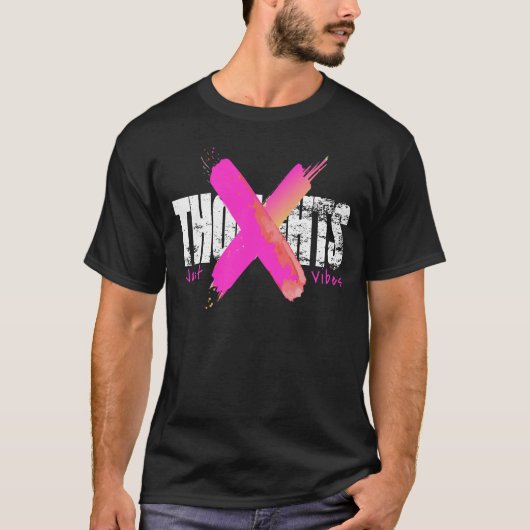 Kein Gedanke Nur Stimmung Shirt – Minimalistisches (Vorderseite)