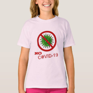 KEIN GEDECKT   NO to COVID-19 Word Art T - Shirt