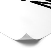 Kein Gehirn kein Gewinner Funny Brain Pub Poster (Ecke)