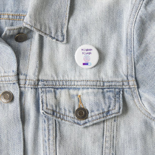 kein Gehirn, kein Schmerz Button