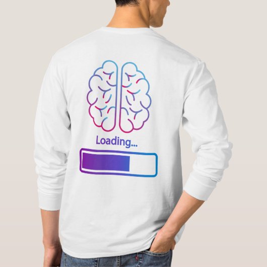 kein Gehirn, kein Schmerz T-Shirt (Rückseite)