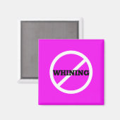 Kein Gejammer Magnet (Vorderseite/Rückseite)
