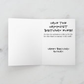 Kein Geld darin Karte (Innenseite)