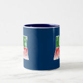 kein Geld kein Honig Zweifarbige Tasse (Mittel)