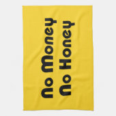 Kein Geld ohne Honig Geschirrtuch (Vertikal)