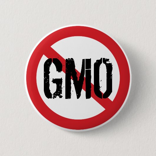Kein genetisch verändertes Lebensmittel Button (Vorderseite)
