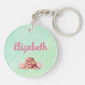 Kein Genuss wie Jane Austen Personalisiert zu lese Schlüsselanhänger (Rückseite)