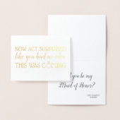 Kein Gesetz überraschend - Vorschlag von Funny Bri Folienkarte (Anzeige)