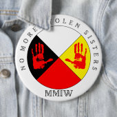 Kein gestohlener Sistre-Schlüsselanhänger mehr Button (Beispiel)