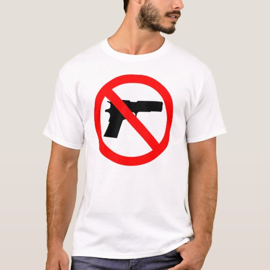 Kein Gewehr-Antigewehr T-Shirt (Vorderseite)