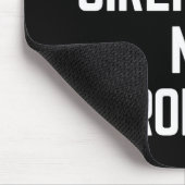 Kein Girlfriend Funny Zitat Mousepad (Ecke)