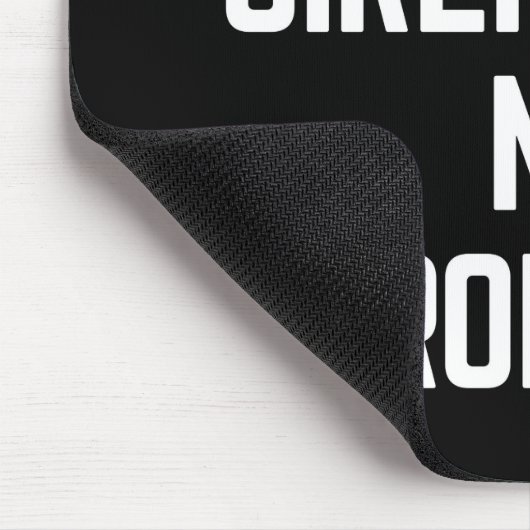 Kein Girlfriend Funny Zitat Mousepad (Ecke)