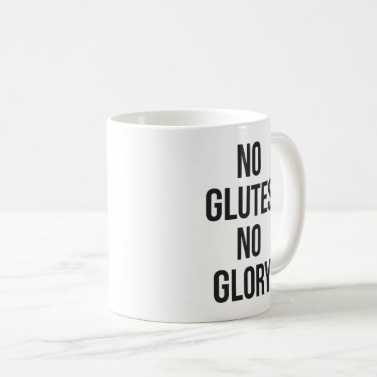 Kein Glanz, kein Ruhm, Frauenarbeit Inspiration Kaffeetasse (VorderseiteRechts)