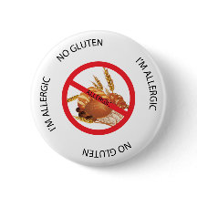Kein Gluten-Allergie-Warnknopf
