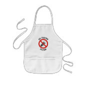 Kein Gluten-Symbol Kinderschürze (Vorne)