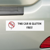 Kein Gluten/Weizen geben frei! Autoaufkleber (Auf Auto)