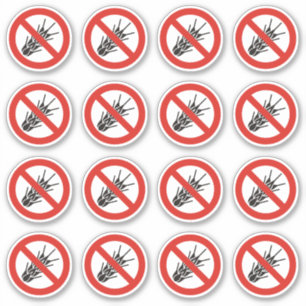 Kein Glutenzeichen Aufkleber