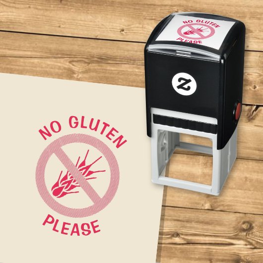 Kein Glutenzeichen Permastempel