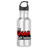 Kein Gnar Links Edelstahlflasche (Vorderseite)