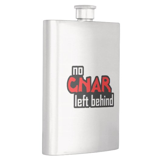 Kein Gnar Links Flachmann (Rechts)