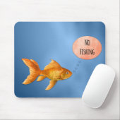Kein Goldfish Fischen Mousepad (Mit Mouse)