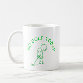 Kein Golf heute | Geschenk für Golf-Liebhaber mit Kaffeetasse