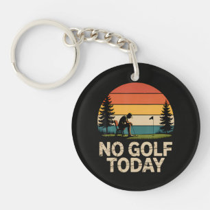 Kein Golf Heute Witz Lustig Traurig Schlüsselanhänger