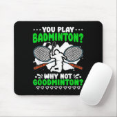 Kein Goodminton-Schläger-Shuttle-Hobby-Badminton-S Mousepad (Mit Mouse)