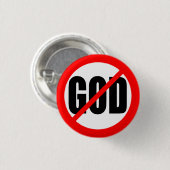 "KEIN GOTT " BUTTON (Vorne & Hinten)