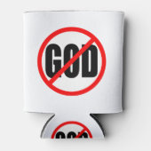 "KEIN GOTT" DOSENKÜHLER (Vorderseite)