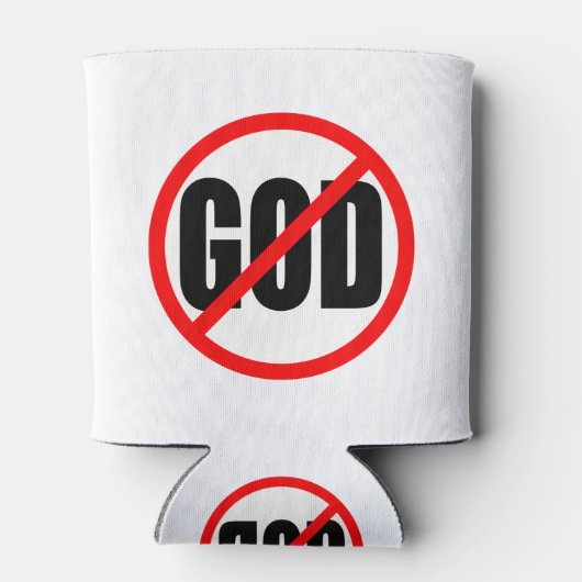 "KEIN GOTT" DOSENKÜHLER (Rückseite)