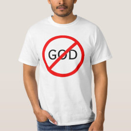 Kein Gott-Symbol T-Shirt