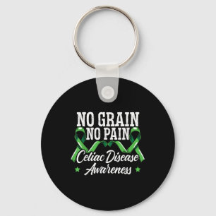 Kein Grain No Pain Celiac Disease Awareness Month Schlüsselanhänger