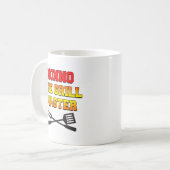Kein Grillmeister Kaffeetasse (Vorderseite Links)