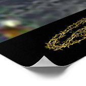 Kein größeres Liebe-Kreuz Poster (Ecke)