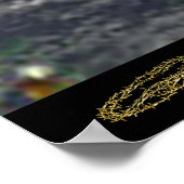 Kein größeres Liebe-Kreuz Poster (Ecke)