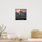 Kein größeres Liebe-Kreuz Poster (Küche)