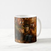Kein Grund freundlich zu sein Kaffeetasse (VorderseiteRechts)