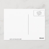 kein Grund Postkarte (Rückseite)