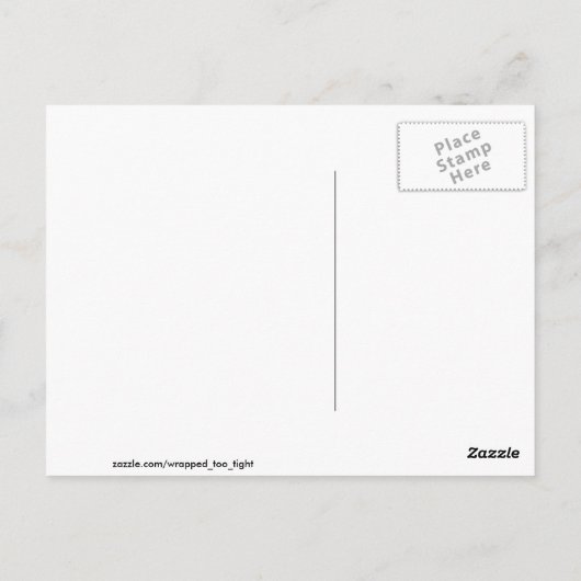 kein Grund Postkarte (Rückseite)