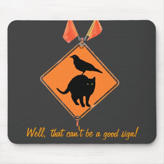Kein gutes Zeichen? Mousepad (Vorne)