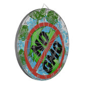 KEIN GVO DARTSCHEIBE (Vorderseite Links)