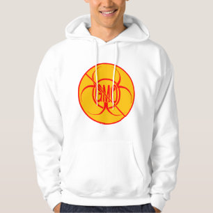Kein GVO-Hoodie Bio Hazard GVO-Shirts Hoodie